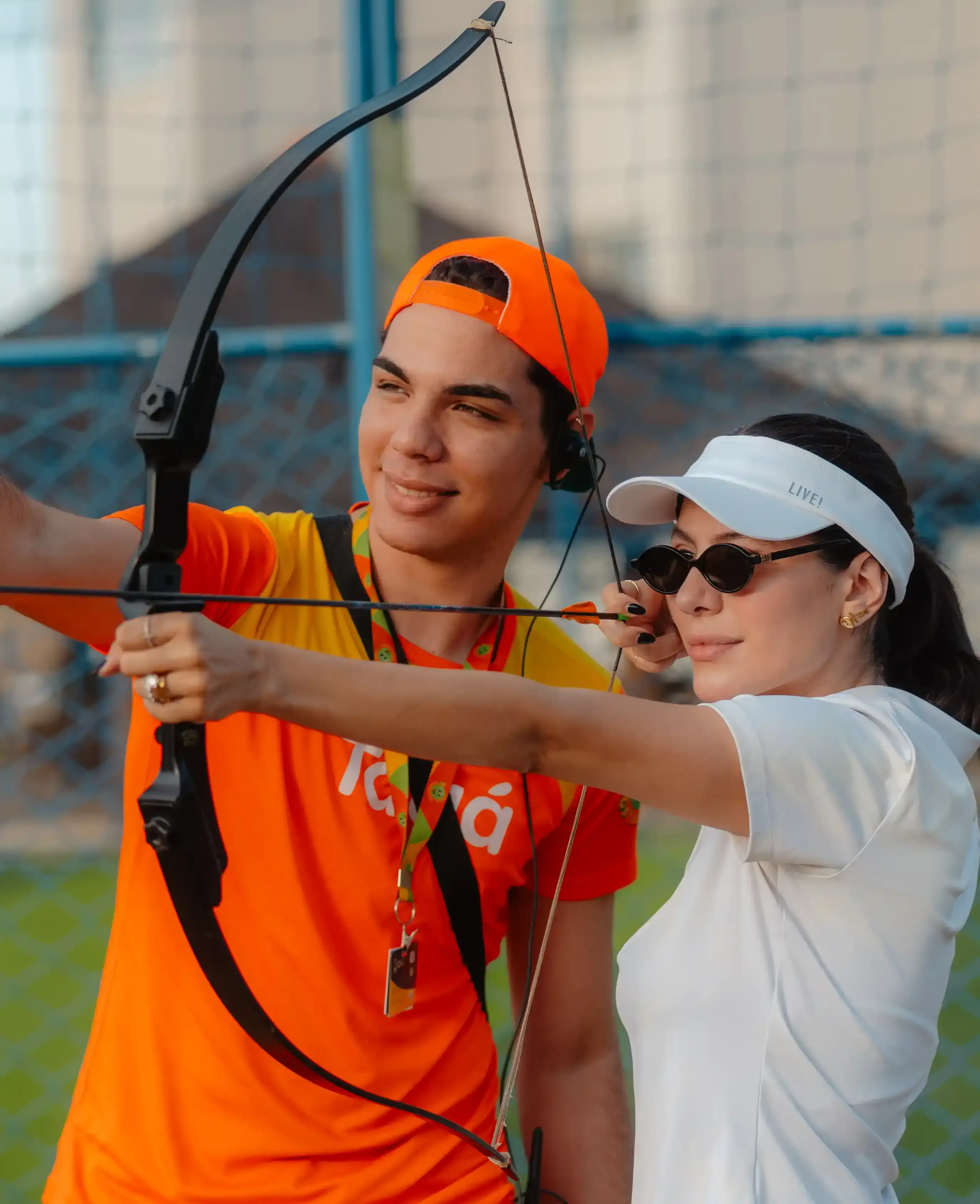 Quadras esportivas e lazer ativo
